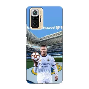 Чехол (TPU) с Футболистом на Xiaomi Redmi Note 10 Pro (Mbappe Real)