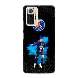 Чехол (TPU) с Футболистом на Xiaomi Redmi Note 10 Pro (Мбаппе ПСЖ)