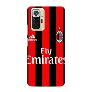 Чехлы с ТОП Футбольными клубами на Xiaomi Redmi Note 10 Pro (Milan)