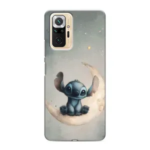 Чехол с рисунком Стич для Xiaomi Redmi Note 10 Pro (Милый Стич)