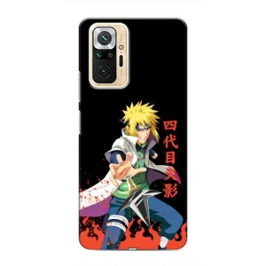 Купить Чехлы на телефон с принтом Anime для Xiaomi Redmi Note 10 Pro (Минато)