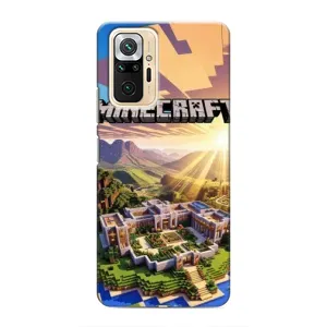Чохол майнкрафт для Xiaomi Redmi Note 10 Pro (MINECRAFT)