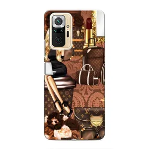 Чехол Стиль Louis Vuitton на Xiaomi Redmi Note 10 Pro (Мода Луи Виттон)