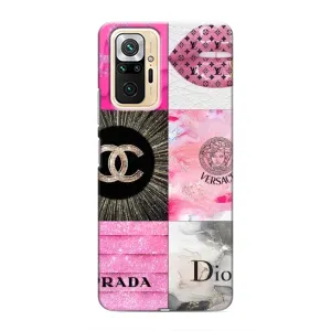 Чохол (Dior, Prada, YSL, Chanel) для Xiaomi Redmi Note 10 Pro (Модніца)