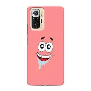 Чохли з Патріком на Xiaomi Redmi Note 10 Pro (Мордочка Патріка)