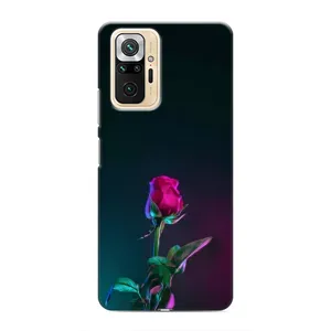 Чохли з принтом Троянд для Xiaomi Redmi Note 10 Pro (Нічна троянда)