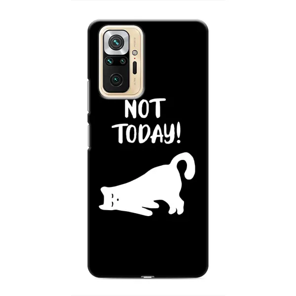 Чехол с рисунком «Not Today» для Xiaomi Redmi Note 10 Pro Чехол с рисунком «Not Today» для Xiaomi Redmi Note 10 Pro