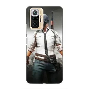 Чохол з картинкою "Герой Pubg" на Xiaomi Redmi Note 10 Pro (Пабг)