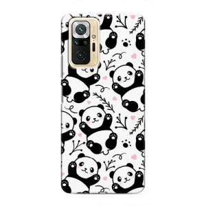 Чехлы с Пандами на Xiaomi Redmi Note 10 Pro (Пандочки)