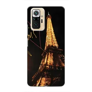 Чехол с Эйфелевой башней на Xiaomi Redmi Note 10 Pro (Paris)