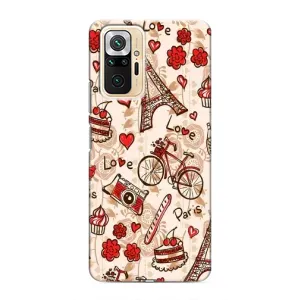 Чехол с Эйфелевой башней на Xiaomi Redmi Note 10 Pro (Париж мечта)