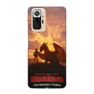 Чехол дракон Беззубик для Xiaomi Redmi Note 10 Pro (Постер Беззубика)