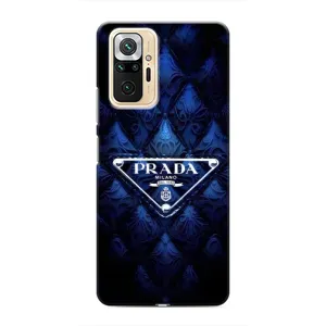 Чехол (Dior, Prada, YSL, Chanel) для Xiaomi Redmi Note 10 Pro (Прада)