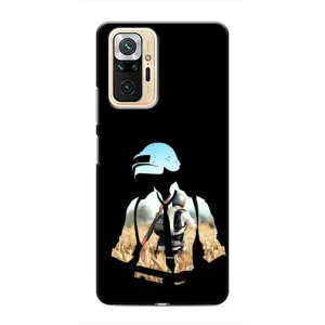 Чохол з картинкою "Герой Pubg" на Xiaomi Redmi Note 10 Pro (Пубг мен)