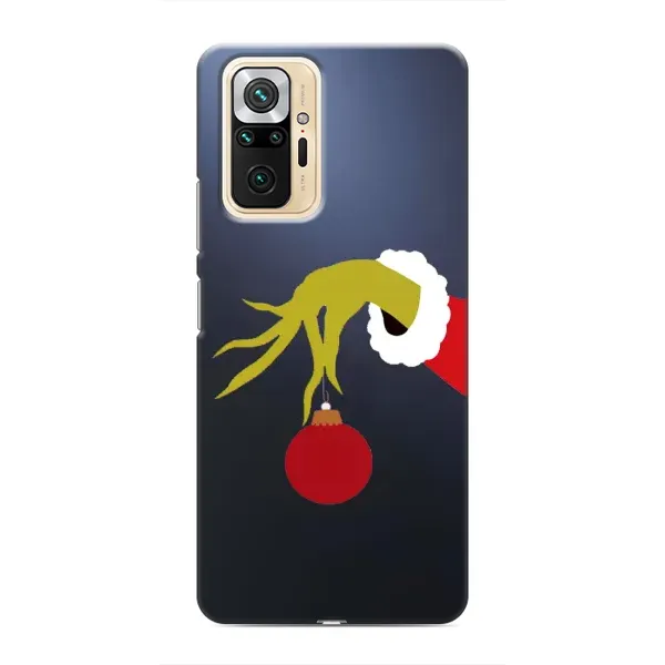 Чехол с рисунком «Рука Гринча» для Xiaomi Redmi Note 10 Pro Чехол с рисунком «Рука Гринча» для Xiaomi Redmi Note 10 Pro