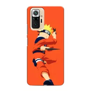 Чохли з принтом НАРУТО на Xiaomi Redmi Note 10 Pro (Силует Наруто)