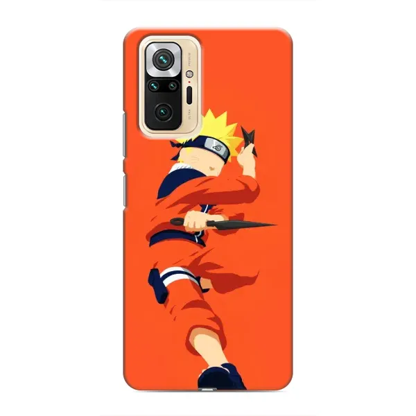 Чехол с рисунком «Силуэт Наруто» для Xiaomi Redmi Note 10 Pro Чехол с рисунком «Силуэт Наруто» для Xiaomi Redmi Note 10 Pro
