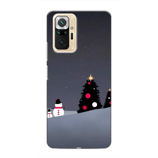 Чехол с рисунком «Снеговички» для Xiaomi Redmi Note 10 Pro Чехол с рисунком «Снеговички» для Xiaomi Redmi Note 10 Pro