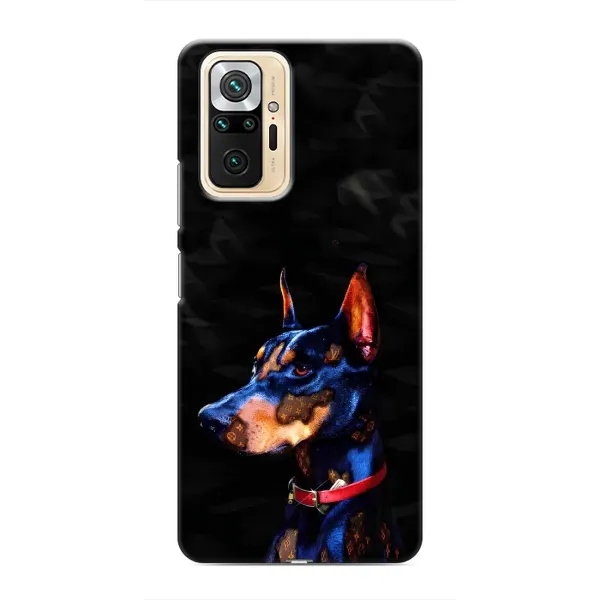 Чехол с рисунком «Собака Мопс» для Xiaomi Redmi Note 10 Pro