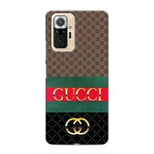 Чехлы Бренд GUCCI для Xiaomi Redmi Note 10 Pro (Стиль GUCCI)