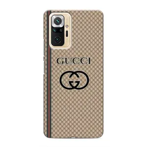 Чехлы Бренд GUCCI для Xiaomi Redmi Note 10 Pro (Стиль Гуччи)