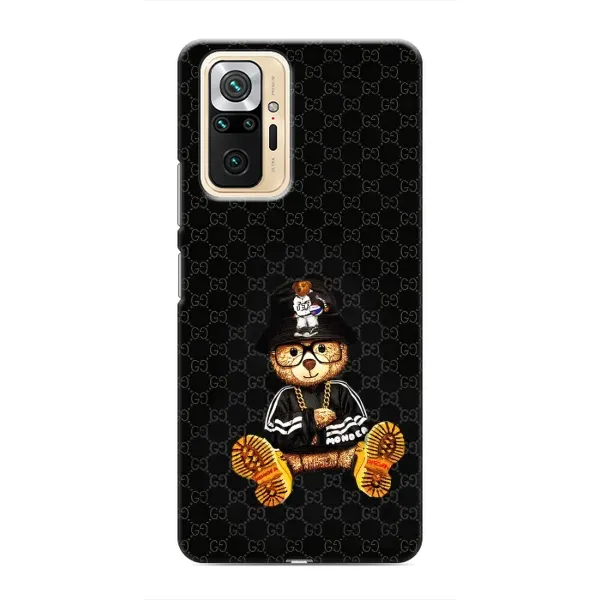 Чехол с рисунком «Тедди Гуччи» для Xiaomi Redmi Note 10 Pro Чехол с рисунком «Тедди Гуччи» для Xiaomi Redmi Note 10 Pro