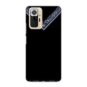 Силиконовый Чехол на Xiaomi Redmi Note 10 Pro (Воротник вышиванки)