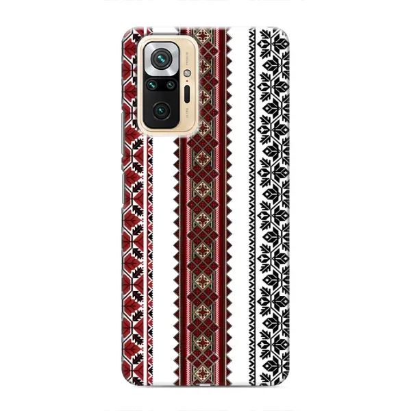 Чехол с рисунком «Вышиваночки» для Xiaomi Redmi Note 10 Pro Чехол с рисунком «Вышиваночки» для Xiaomi Redmi Note 10 Pro