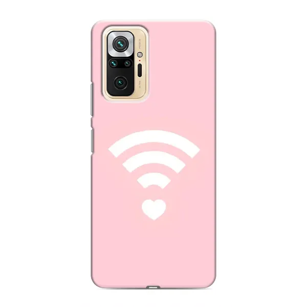 Чехол с рисунком «WiFi Love» для Xiaomi Redmi Note 10 Pro