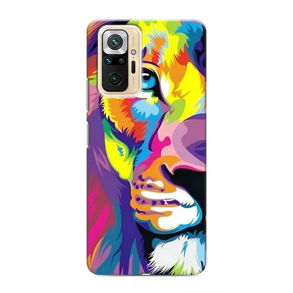 Чехол с рисунком «Яркий Лев» для Xiaomi Redmi Note 10 Pro Чехол с рисунком «Яркий Лев» для Xiaomi Redmi Note 10 Pro