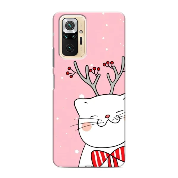Чехол с рисунком «Зимний кот» для Xiaomi Redmi Note 10 Pro Чехол с рисунком «Зимний кот» для Xiaomi Redmi Note 10 Pro