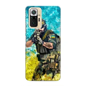 ЗСУ Чехлы (TPU) для Xiaomi Redmi Note 10 Pro (ЗСУ Воин)