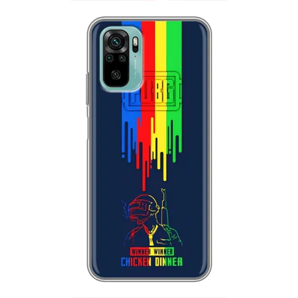 Чехол с рисунком «Арт Пабг» для Xiaomi Redmi Note 10 Чехол с рисунком «Арт Пабг» для Xiaomi Redmi Note 10