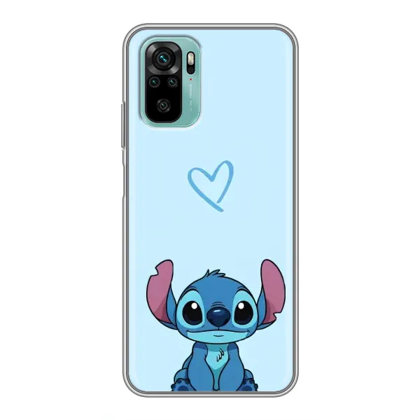Чехол с рисунком «Голубой Стич» для Xiaomi Redmi Note 10 Чехол с рисунком «Голубой Стич» для Xiaomi Redmi Note 10