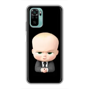 Мультяшний принт на Чохол для Редмі Нот 10 (Бос)