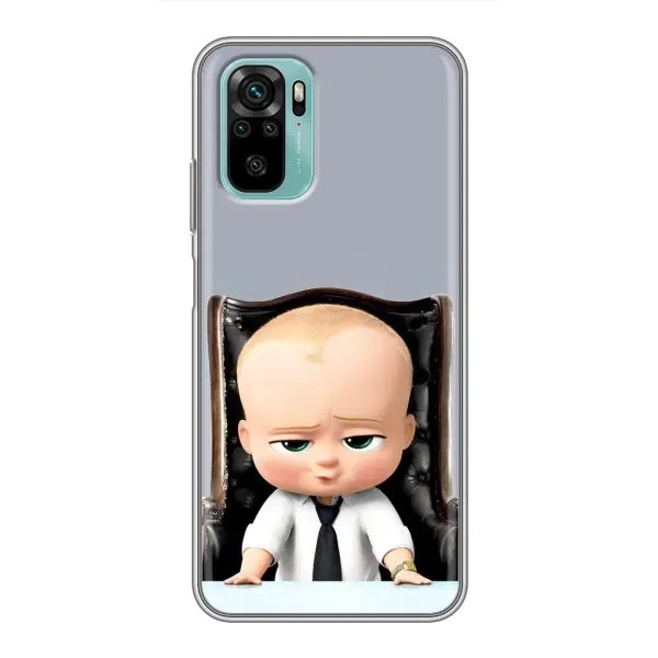 Чехол с рисунком «BOSS» для Xiaomi Redmi Note 10