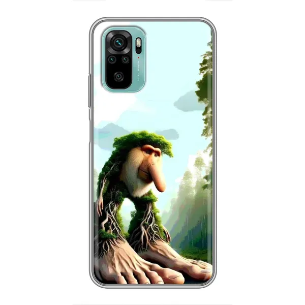 Чехол с рисунком «Брр брр патапим» для Xiaomi Redmi Note 10 Чехол с рисунком «Брр брр патапим» для Xiaomi Redmi Note 10