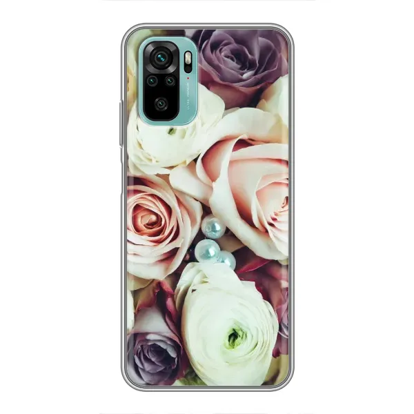 Чехол с рисунком «Букет РОЗ» для Xiaomi Redmi Note 10 Чехол с рисунком «Букет РОЗ» для Xiaomi Redmi Note 10