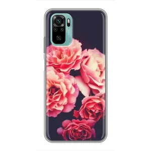 Чехлы с тематикой "ЦВЕТЫ" на Xiaomi Redmi Note 10 (Бутоны)