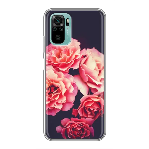 Чехол с рисунком «Бутоны» для Xiaomi Redmi Note 10 Чехол с рисунком «Бутоны» для Xiaomi Redmi Note 10