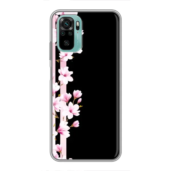 Чехол с рисунком «Цветочки» для Xiaomi Redmi Note 10 Чехол с рисунком «Цветочки» для Xiaomi Redmi Note 10