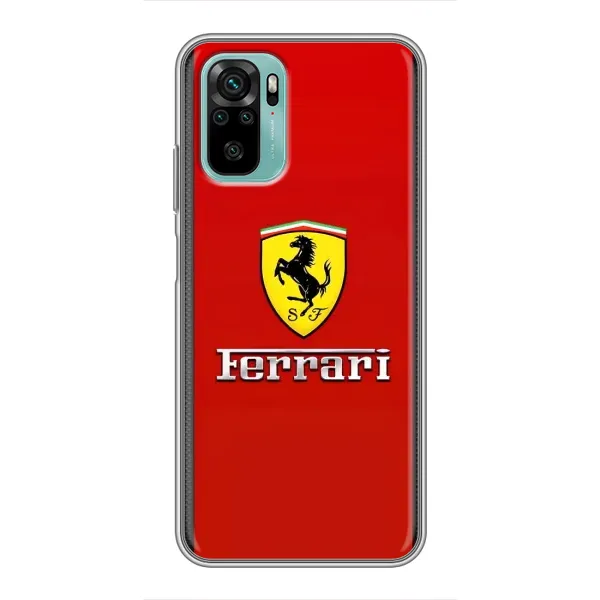 Чехол с рисунком «Ferrari Logo» для Xiaomi Redmi Note 10 Чехол с рисунком «Ferrari Logo» для Xiaomi Redmi Note 10