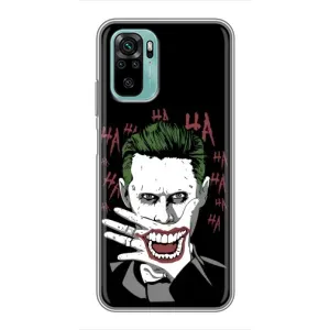 Чехлы с картинкой Джокера на Xiaomi Redmi Note 10 (Hahaha)