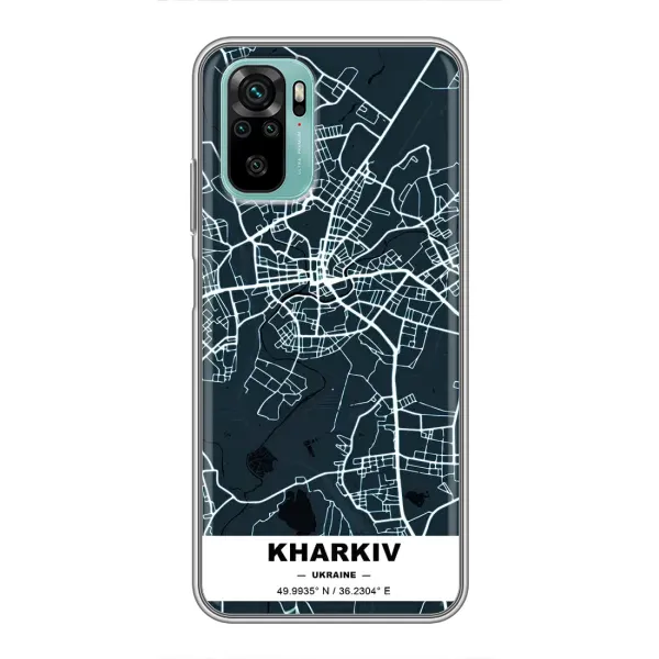 Чохол з малюнком «Харків» для Xiaomi Redmi Note 10 Чохол з малюнком «Харків» для Xiaomi Redmi Note 10