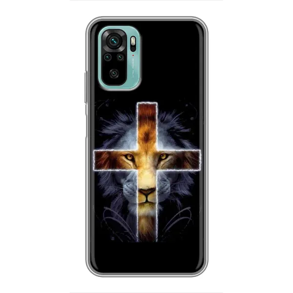 Чехол с рисунком «Иисус Лев» для Xiaomi Redmi Note 10 Чехол с рисунком «Иисус Лев» для Xiaomi Redmi Note 10