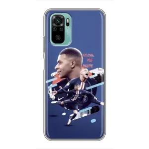 Чохол (TPU) з Футболістом на Xiaomi Redmi Note 10 (Киліан)