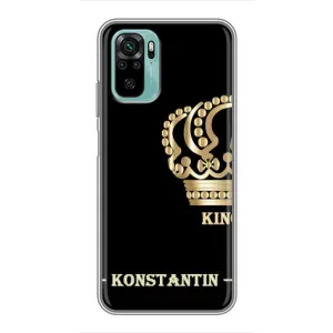 Именные Чехлы для Xiaomi Redmi Note 10 (KOSTYA)