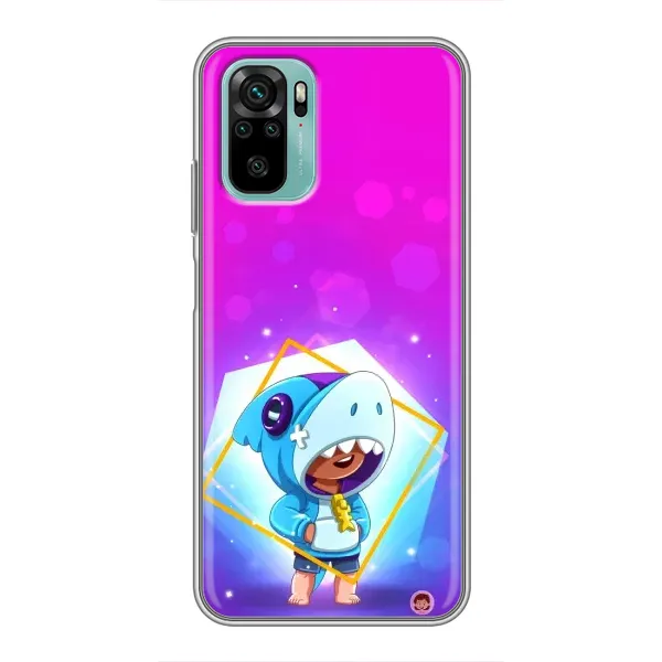 Чехол с рисунком «Леон в костюме Акулы» для Xiaomi Redmi Note 10