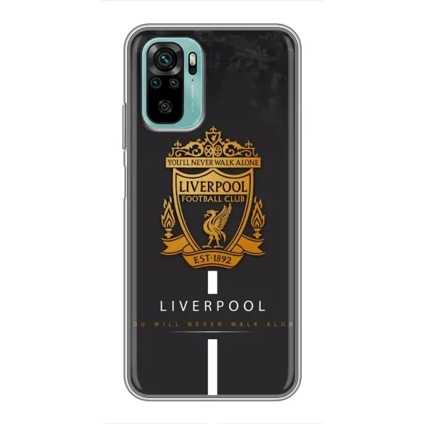 Чехол с рисунком «Liverpool» для Xiaomi Redmi Note 10