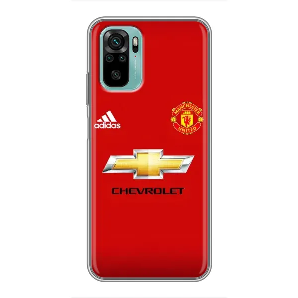 Чехол с рисунком «Man United» для Xiaomi Redmi Note 10